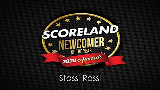 And the 2020 SCORELAND Newcomer of the Year is...Stassi Rossi, a girl whose spectacular curves have earned her a lot of attention among lovers of both huge tits and huge asses. Stassi isn't like most SCORE Girls; she's a lot curvier, so there's more of her to love. As member Danny said, I didn't even have to hesitate with Newcomer of the Year. The second that the first Stassi Rossi video and pictorial debuted, I said to myself that the best newcomer vote was over in my book. The voting, however, was very close. Stassi edged out waitress-turned-V-Girl Diana Eisley and Brooklyn Springvalley for the prize, so three thick 'n' curvy babes finished one-two-three. Stassi is fire, BigFan AB wrote. This girl is beautiful, has juicy tits 'n' ass and, above all, is so genuinely into it and oozes sex every sec of the frame. Congratulations to Stassi and all of the runners-up who made 2020 a lot more fun. At 50 seconds into this tribute video, watch Stassi's personal thank you. ... (Video duration: 15:50)